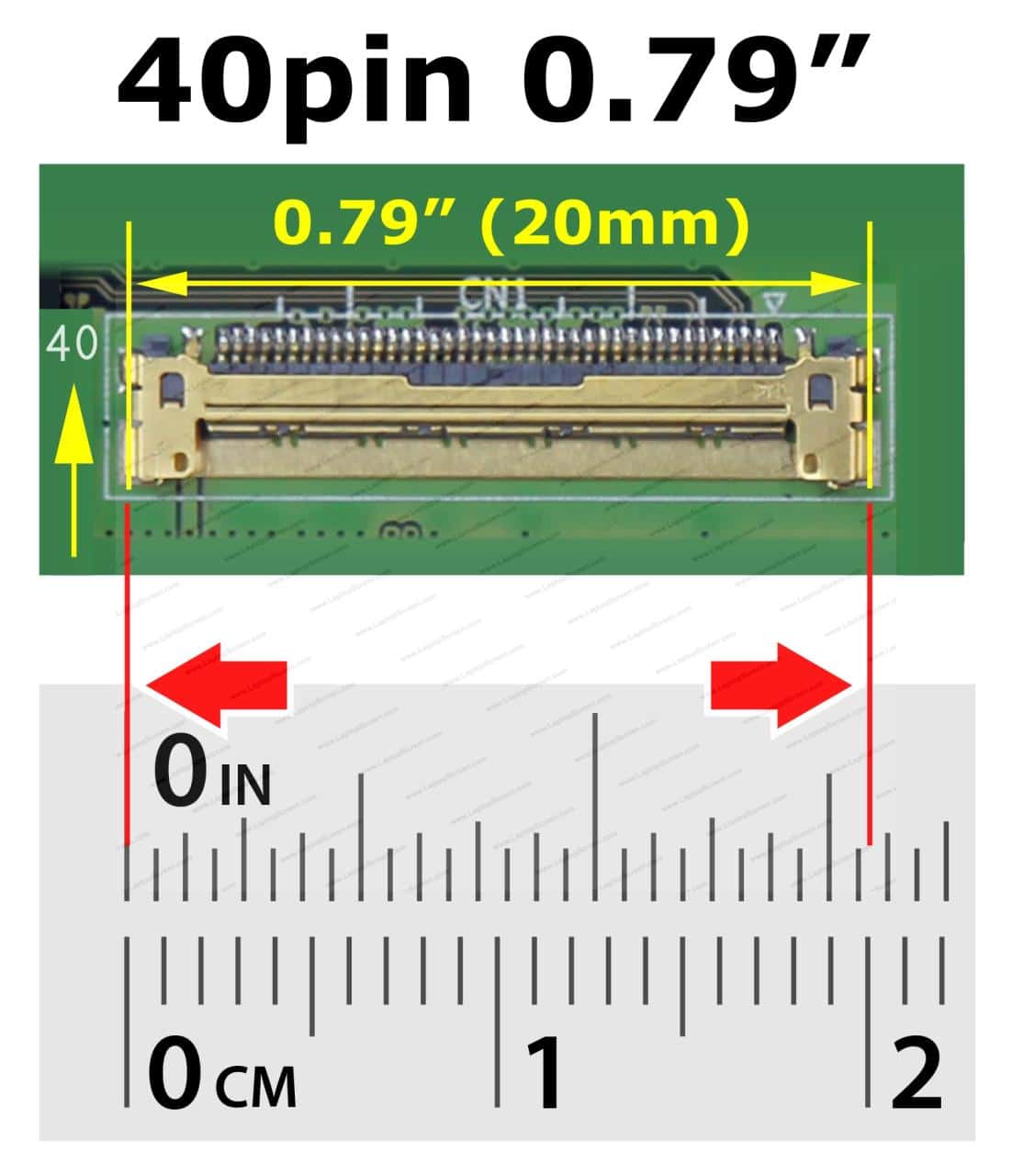 Laptop Screen Connectors