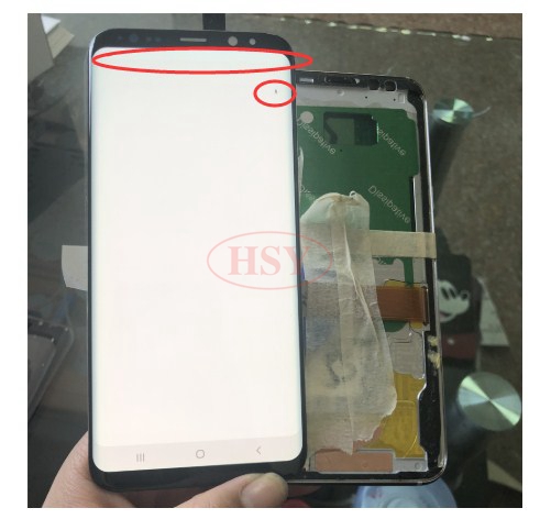 Mobile phone LCD screen display cheap B, C, D, E quality 9 Heshunyi